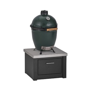 Skříňka pod keramický gril Grandpro EXCLUSIVE Kamado 2 se zásuvkou White (vyobrazení kamado skříně v barvě grafit)